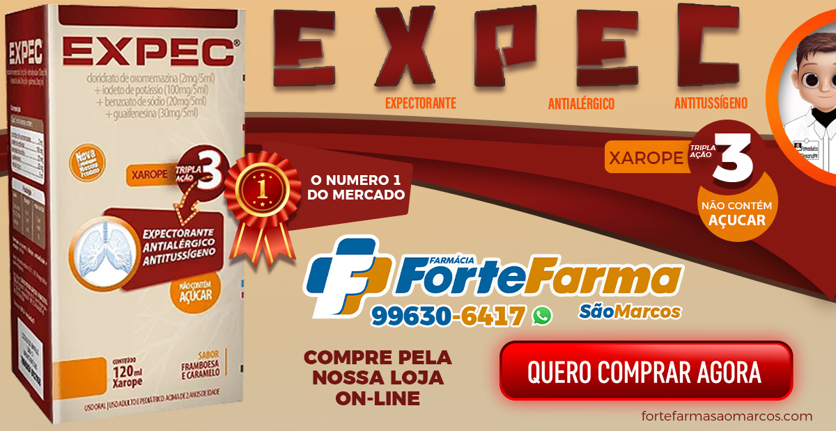 Compre Expec Xarope Expectorante e Antialérgico - 120ml