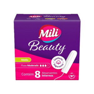 ABSORVENTE INTERNO MILI BEAUTY MÉDIO