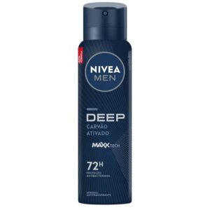 DESODORANTE AER NIVEA MEN DEEP CARVAO ATV 150ML