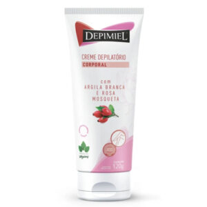 Depimiel Creme Corporal Argila e Rosa Mosqueta - 120g
