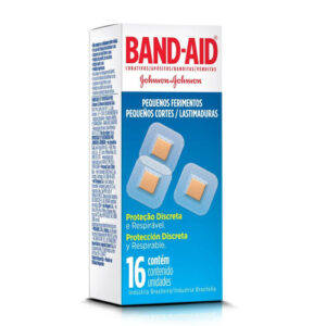 BAND-AID COM 16 UNIDADES