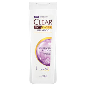 SHAMPOO CLEAR ANTI CASPA HIDRATAÇÃO INTENSA 200ML