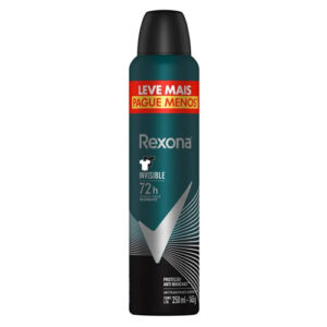 DESODORANTE REXONA AERO MEN INVISIBLE LV+ PG- 250ML