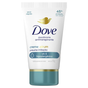 DESODORANTE DOVE PREVINE IRRITACÃO CREME 48H 50G