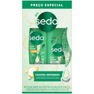 Kit Seda Cacau Definição Shampoo 300ml + Condicionador 190ml