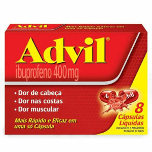 Advil 400mg 8 cápsulas moles