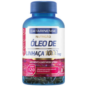 CATARINENSE OLEO DE LINHACA 1000 MG 120CPS