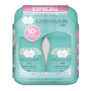 DESODORANTE GIOVANNA BABY 50ML CANDY C/2 UNIDADES