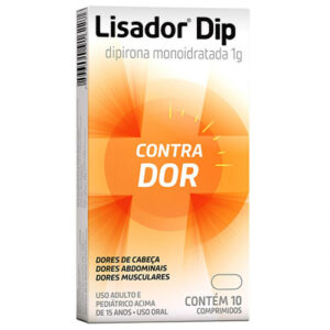 Lisador DIP 1g C com 10 comprimidos