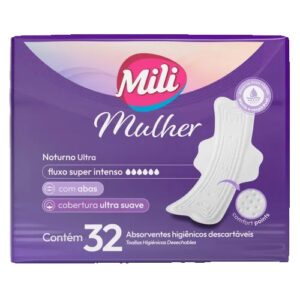 Abs Mili Mulher Noturno Ultra C – 32 Unidades