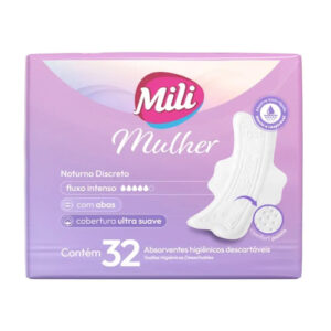 Abs Mili Mulher Noturno Discreto C – 32 Unidades