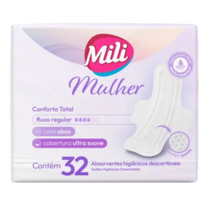 Abs Mili Mulher Conforto Total C – 32 Unidades
