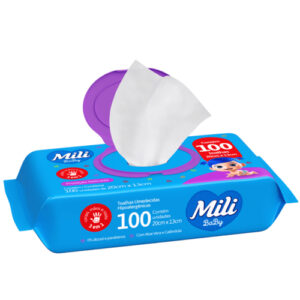 LENÇO UMEDECIDO MILI BABY 100UN