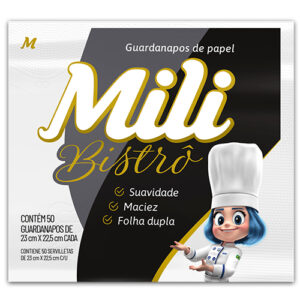 GUARDANAPO F.DUPLA MILI BISTRO 50 23X22,5CM