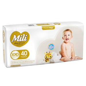 Fralda Love & Care Mega XXG 40