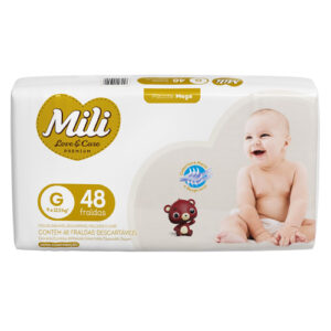 Fralda Love & Care Mega G 48