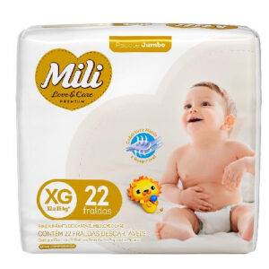 Fralda Love & Care XG - Jumbo 22 Unidades