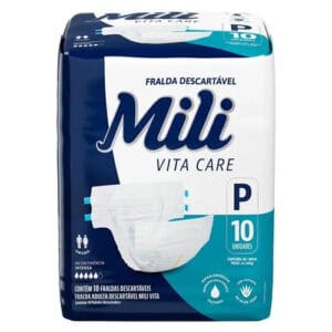 FRALDA GERIATRICA MILI VITA P C/10UN