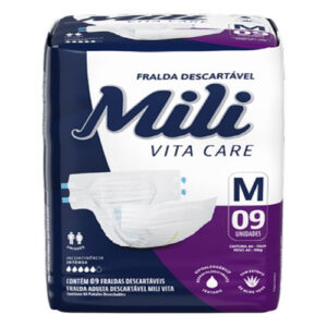 FRALDA MILI GERIATRICA VITA M C/9 UNIDADES