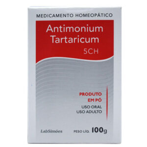 ET ANTIMONIUM TARTARICUM 5CH 100G