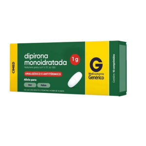 DIPIRONA 1G COMP 1BL X 10