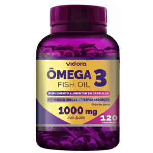 OMEGA 3 FISH OIL 1000MG CPS GEL C/120 - VIDORA