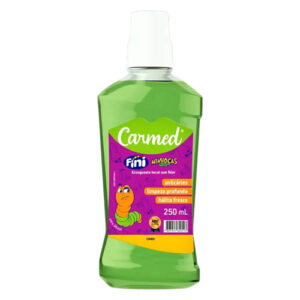 ENXAGUATÓRIO BUCAL CARMED 250ML FINI MINHOCAS