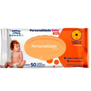 LENÇO PERSONALIDADE BABY ULTRA C/50