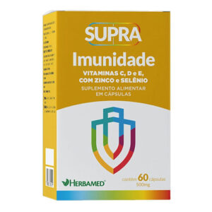 POLIVITAMINICO SUPRA IMUNIDADE 60CAPS/500MG