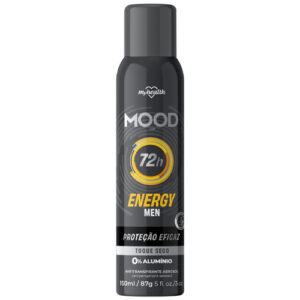 DESODORANTE MOOD AERO 72H 150ML, MEN ENERGY