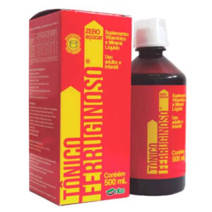 TONICO FERRUGINOSO ZERO ACUCAR 500ML