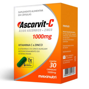 ASCOR VIT C 1G 30CPS - MAXINUTRI