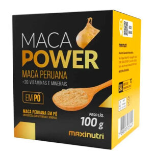 MACA POWER 100G + VITAMINAS E MINERAIS MAXINUTRI