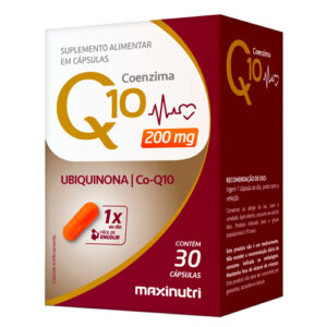 COENZIMA Q10 30CPS 200MG MAXINUTRI