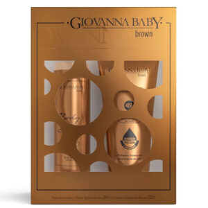KIT GIOVANNA BABY BODY SPLASH + LOCAO BROWN