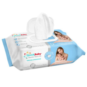 TOALHAS UMEDECIDAS QUICK BABY C/100UND