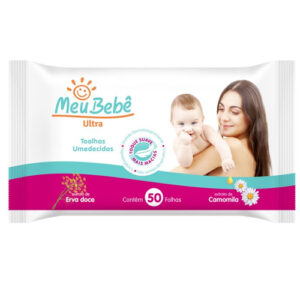 TOALHAS UME. MEU BEBE 50 UNIDADES