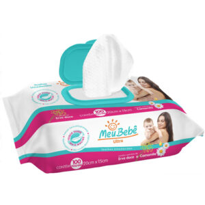 TOALHINHA MEU BEBE ULTRA C/100 UNIDADES