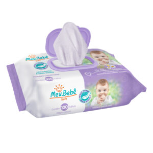 TOALHA UMEDECIDA MEU BEBE SOFT 100 UNIDADES