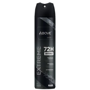 DESODORANTE ABOVE MEN EXTREME INV BLACK 150ML