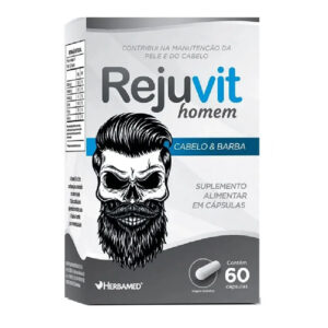 REJUVIT HOMEM CABELO E BARBA 60CPS/400MG