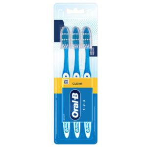 KIT ESCOVAS DENTAL ORAL B 1.2.3