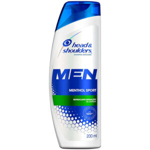 SHAMPOO HEAD E SHOULDERS MENTOL REFR 200ML