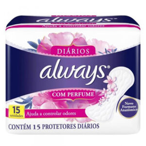 PROTETOR DIÁRIO ALWAYS C/PERFUME C/15