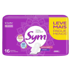 ABSORVENTE SYM SUAVE L16P14 C/ ABAS