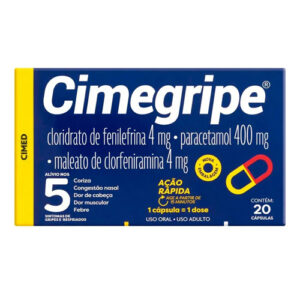 CIMEGRIPE 400MG C/20 CAPS