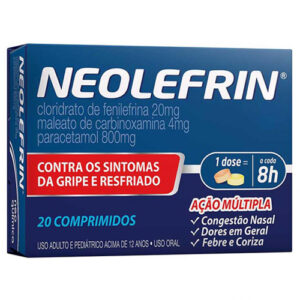 NEOLEFRIN C/ 20 NOITE COMPRIMIDO N.Q.