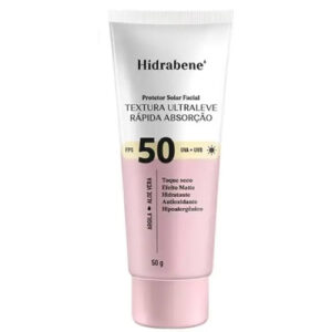 HIDRABENE PROTETOR SOLAR FACIAL FPS 50 - 50 G