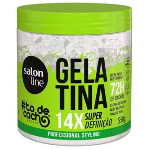 SALON CACHO GELATINA VERDE 234ABC 550G