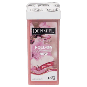 🍯 Cera Depilatória Roll-On Suave Depimiel 100g